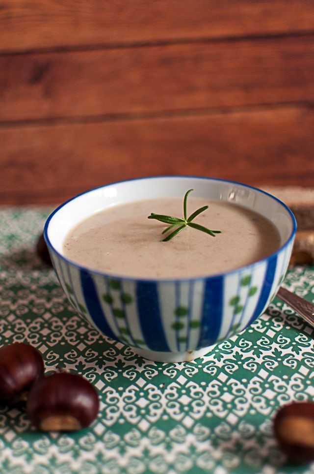 Gesztenye krémleves
