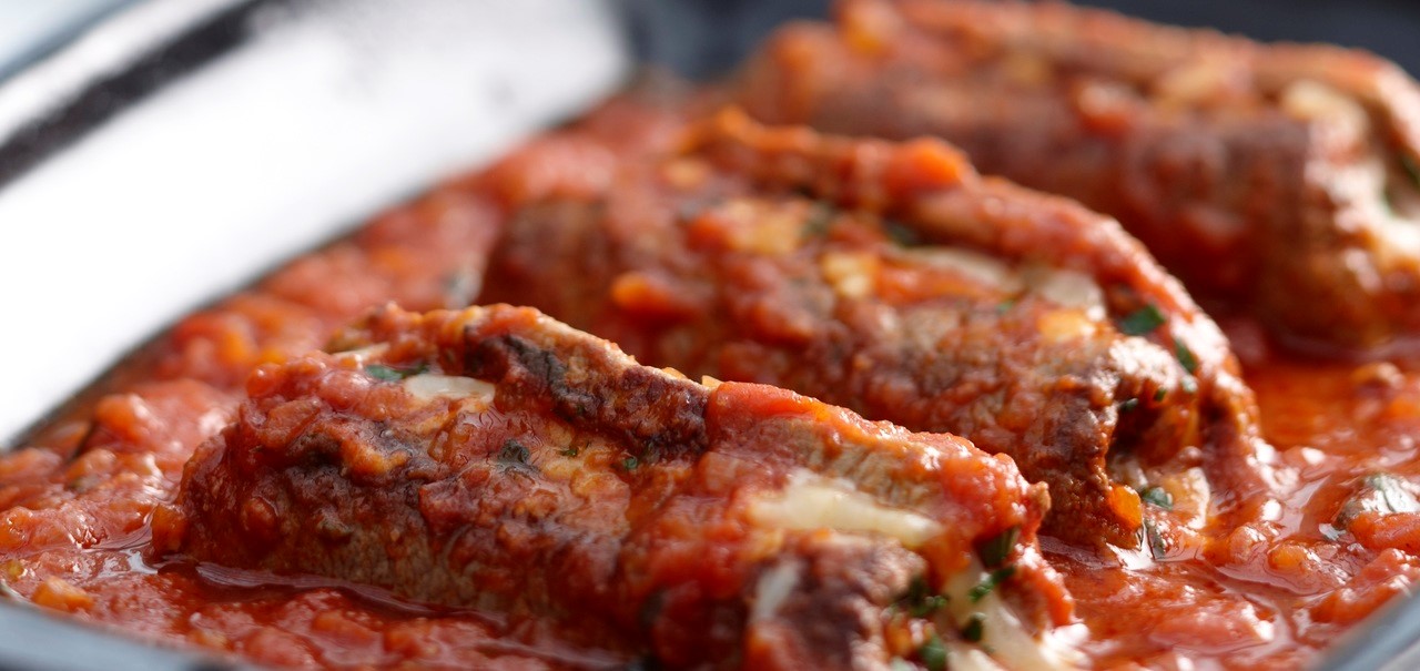 Sajtos-paradicsomos karaj