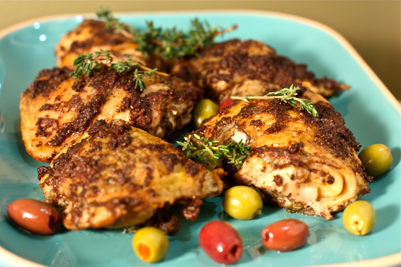 Zöldfűszeres csirkemell