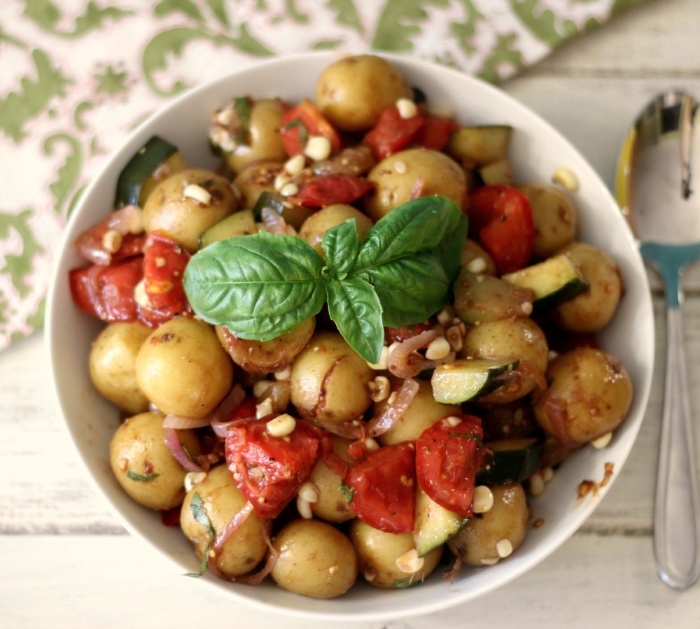 Paradicsomos burgonyasaláta 