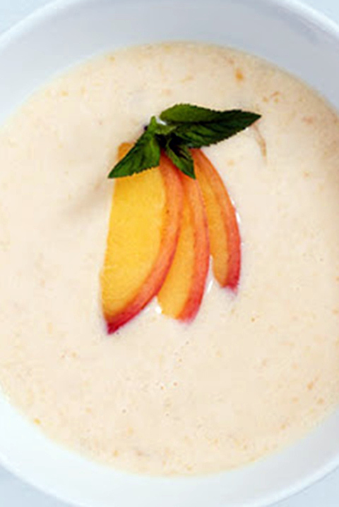 Tejszínes gyümölcsleves