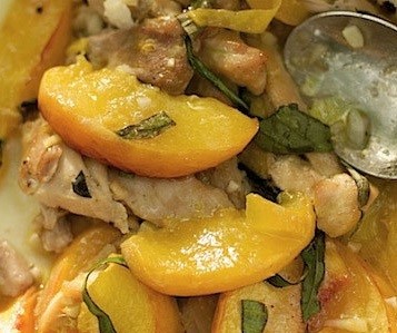 Őszibarackos csirkemell