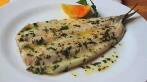 Fogasfilé roston hollandi mártással 