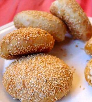 Gluténmentes szezámmagos pogácsa