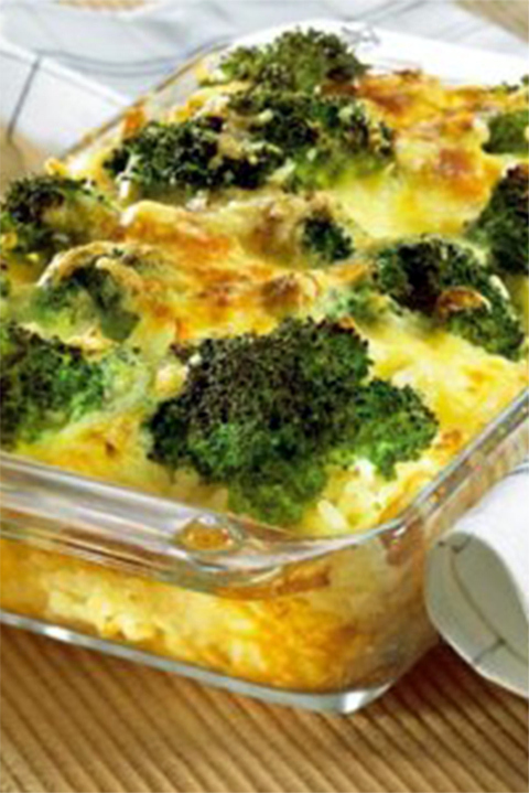 Csőben sült brokkoli